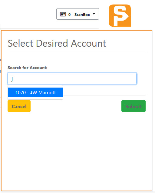 A graphic of StowPoints user interface